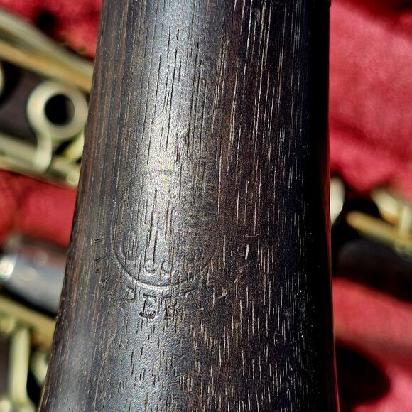 VTG Tempertone Clarinet France And Case FOR PARTS REPAIR Grenadilla Wood  6004 - Picture 4 of 16